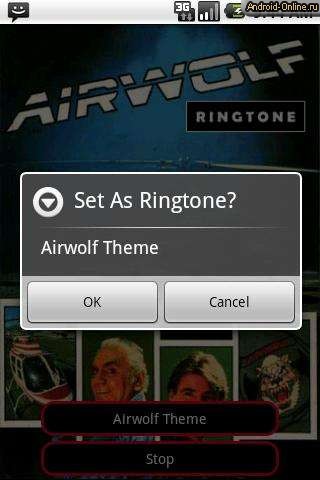 Снимок экрана airwolf-ringtone